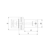 Boring CK Connection with PSC Adaptor   PSC40/50/63/80 - Big-tools Industrial Supply Tools for Metal Cutting